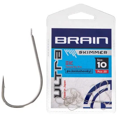 Крючок Brain Ultra Skimmer 10 (20шт/уп) (1858.52.44) Винница - изображение 1
