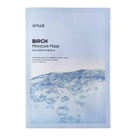 Увлажняющая тканевая маска для лица с березовым соком Birch Moisture Mask Anua 25 мл Киев