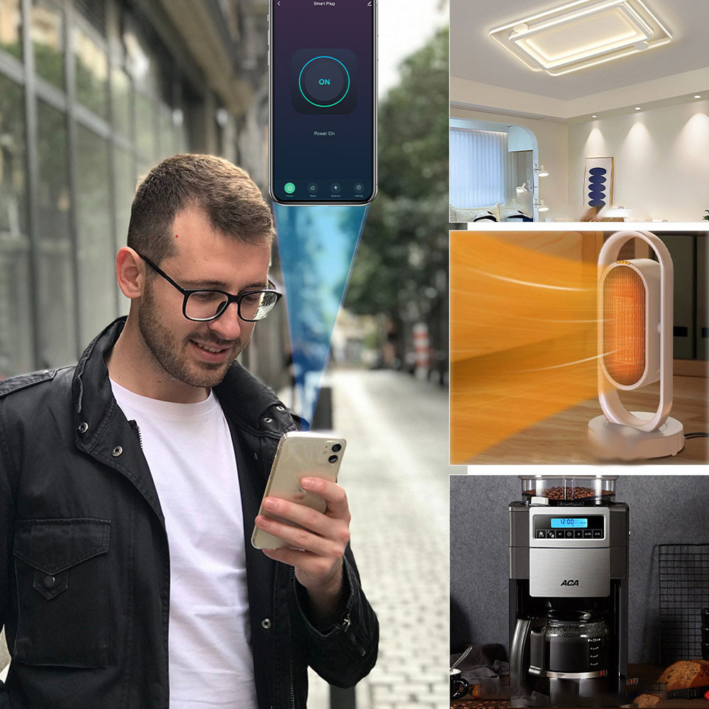 Розумна WIFI розетка з лічильником 16А, 3300Вт, Tuya Smart / Смарт розетка / Дистанційна вайфай розетка Київ - фото 8