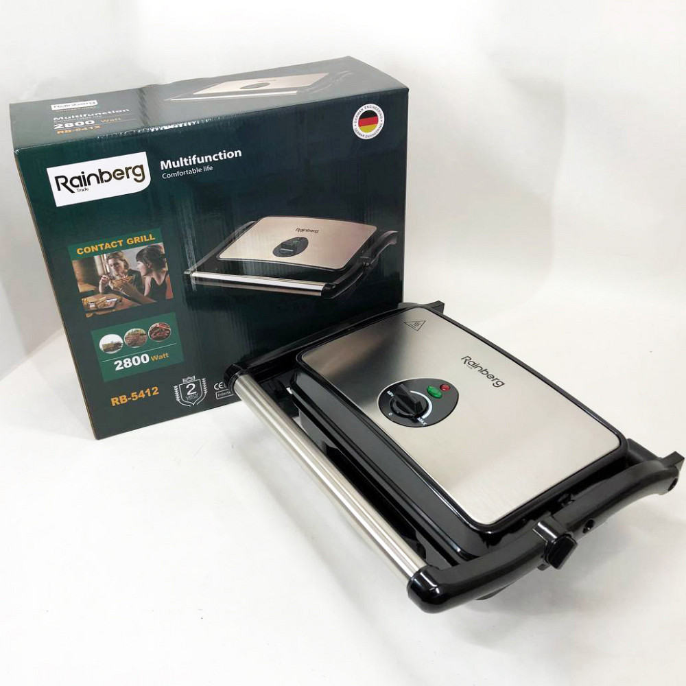 Сендвичница бытовая электрическая, Электрический гриль для мяса, Грильница для стейков LW-60 Львов - изображение 3