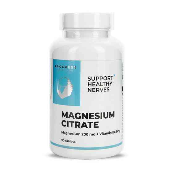 Magnesium Citrate + Vitamin B6 (90 tabs) Луцьк