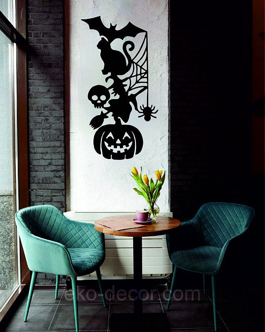 Декоративне настінне Панно «Хелловін», Декор на стену Київ - фото 10