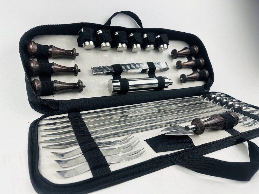 Подарунковий набір шампурів у чохлі Подарунковий набір шампурів ПЛАНШЕТ HAPPY DAYS Тернопіль - фото 4