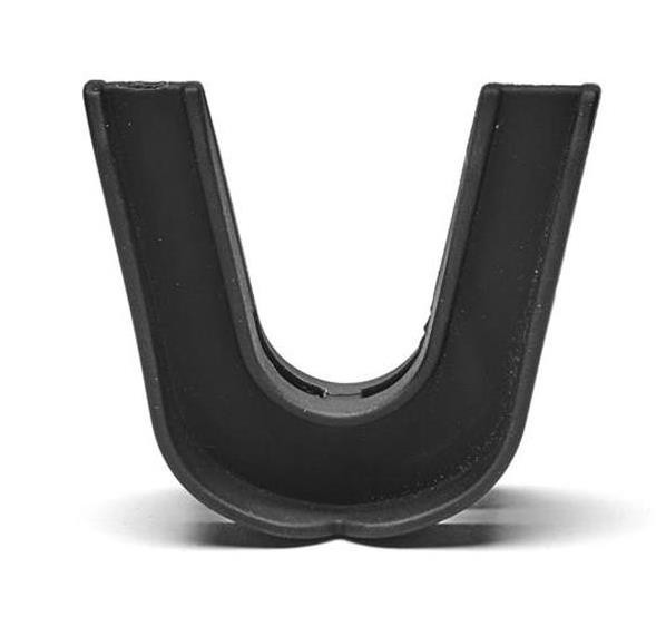 Капа боксерська Leone Double Black Кам'янське - фото 3