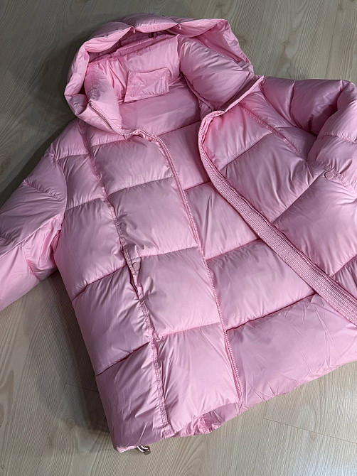 Куртка женская Lady Yep 10036 парка пуфер оверсайз с капюшоном розовая, розовый, 42 Киев - изображение 10