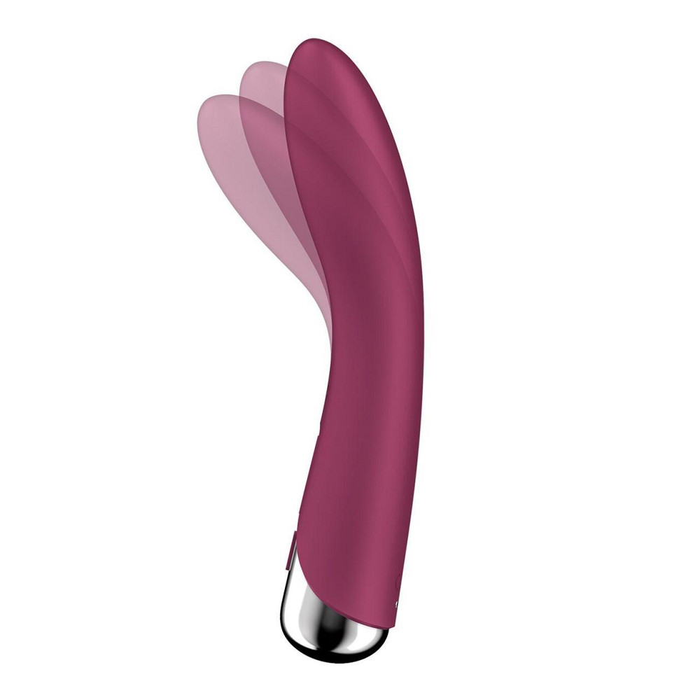 Вібратор точки G з обертанням Satisfyer Spinning Vibe 1 Red, 2 мотори Sex Aura Київ - фото 2