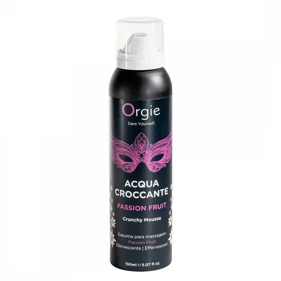 Масажна пінка Orgie – Acqua Croccante Passion Fruit (150 мл), ефект бульбашок, що лопаються Львов
