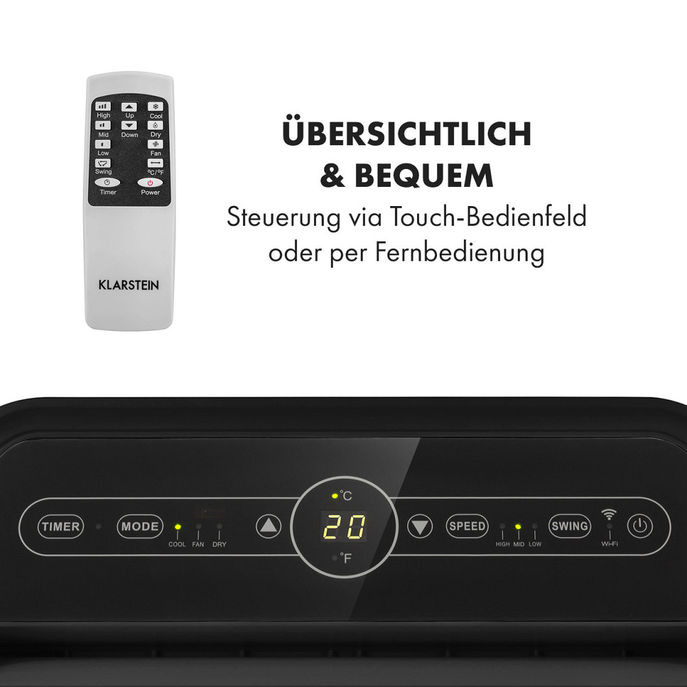 Мобильный кондиционер Metrobreeze New York Smart 12k 12 000 BTU / 3,5 кВт EEC Пульт дистанционного управления Ровно - изображение 7