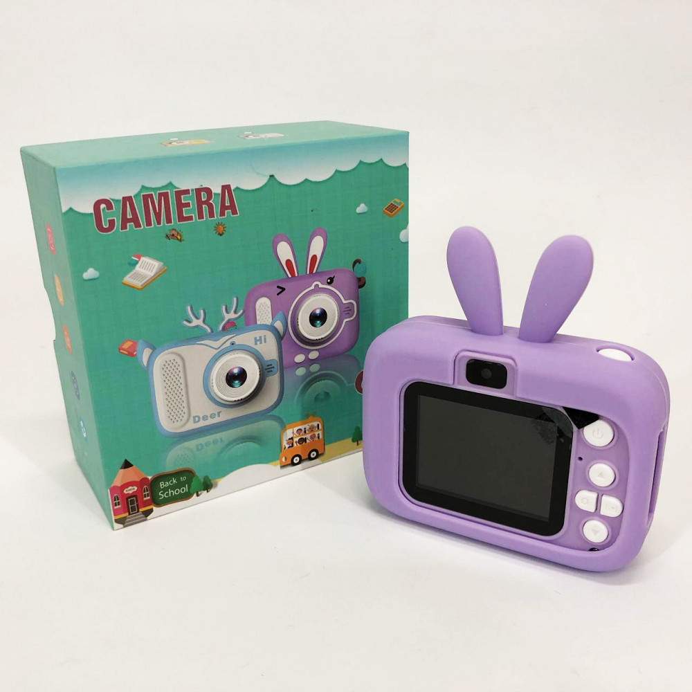 Детский цифровой фотоаппарат X900 Rabbit. Цвет: фиолетовый CY-30 Львов - изображение 17