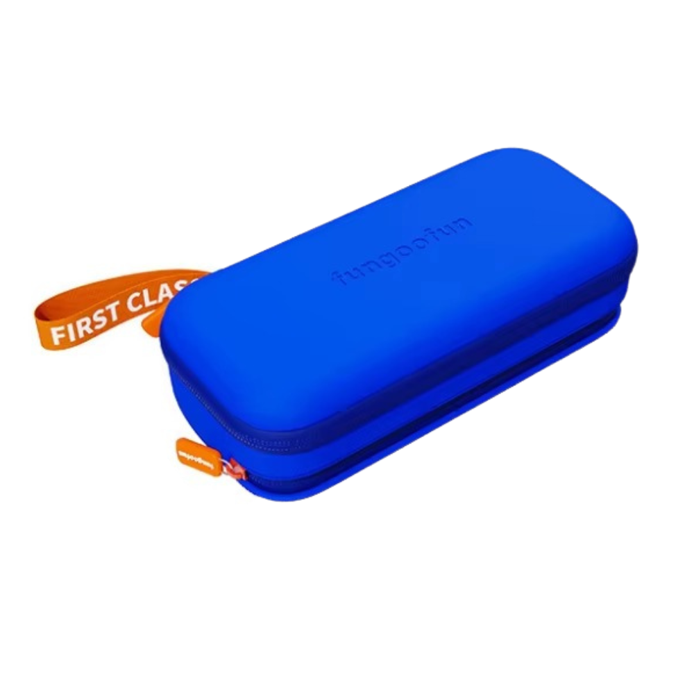 Сумка органайзер для гаджетів і аксесуарів, кабелів, проводів, силіконова, вологостійка на 2 відділення, синя Кам'янець-Подільський - фото 6