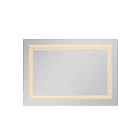 Дзеркало Qtap Cardinal 1200х800 з LED-підсвіткою Touch, з антизапотіванням, з димером, рег. темп. кольори (3000-6500 K) Київ