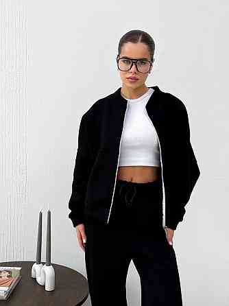 Костюм на флисе женский Черный 48/52 Харьков