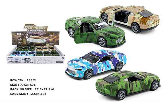 Іграшка DIY Toys Машинка гоночна, двері відкриваються, pull-back 1:32, в асорт (6809360) Київ