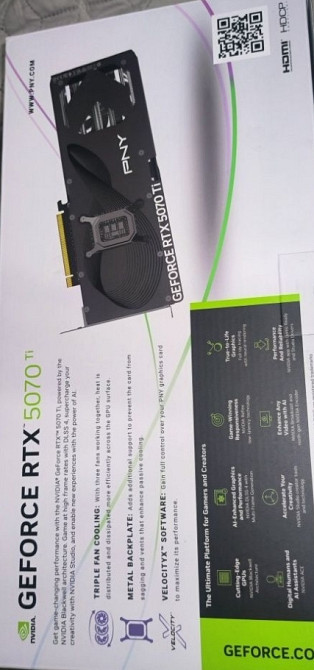 Відеокарта PNY RTX 5070ti 16gb SFF. Харків - фото 4