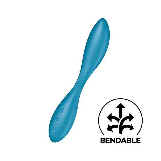 Универсальный вибратор Satisfyer G-Spot Flex 1, гибкий ствол с фиксацией положения Sex Aura Киев