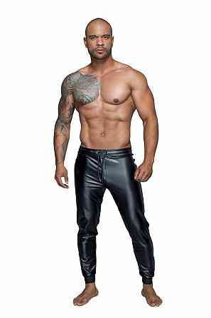 Чоловічі трегінси Noir Handmade H063 Powerwetlook treggings, XL, мокрий ефект Sex Aura Київ