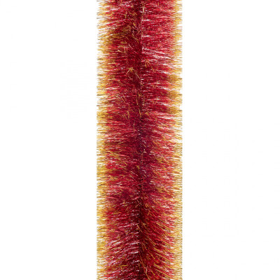 Мишура YES! Fun Красная с золотыми кончиками Диаметр 10 см 3 м (901450) Винница - изображение 1