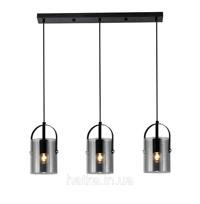 Підвісний світильник G 74721/3L Чорний Київ - фото 1