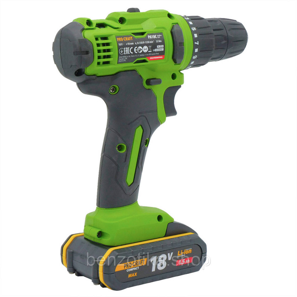 Шуруповерт Procraft PA18C COMPACT Киев - изображение 5