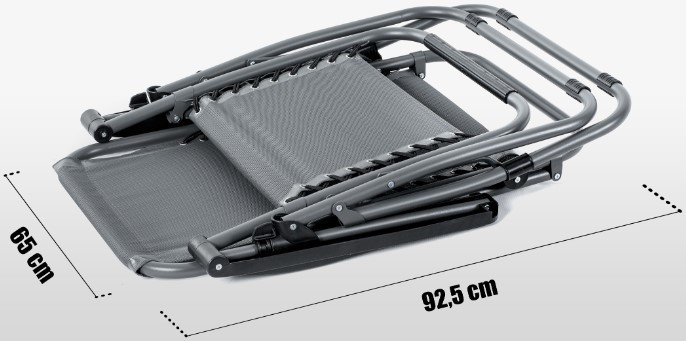 Кресло шезлонг комплект 2шт Diego 173см + подстаканник (Польша) Киев - изображение 7