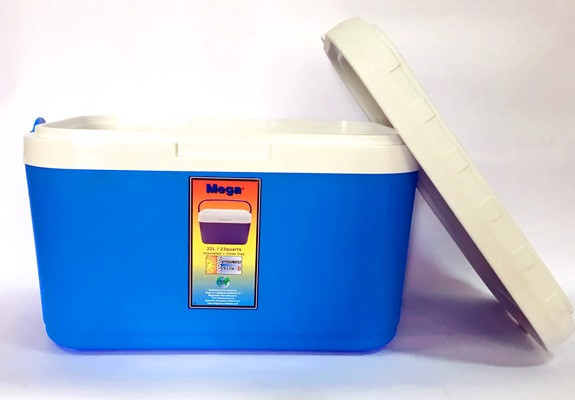 Термобокс Mega 22 л, синий Киев - изображение 3