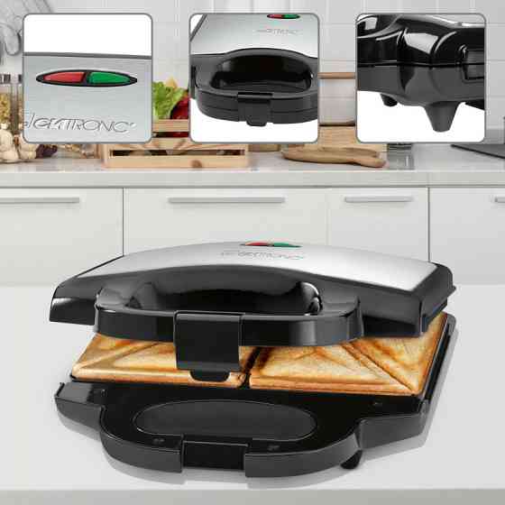 Електрична бутербродниця подвійна Clatronic ST (3778) 750 Вт Нововолинськ