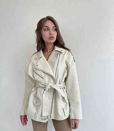 Женская куртка оверсайз Белый M Харьков