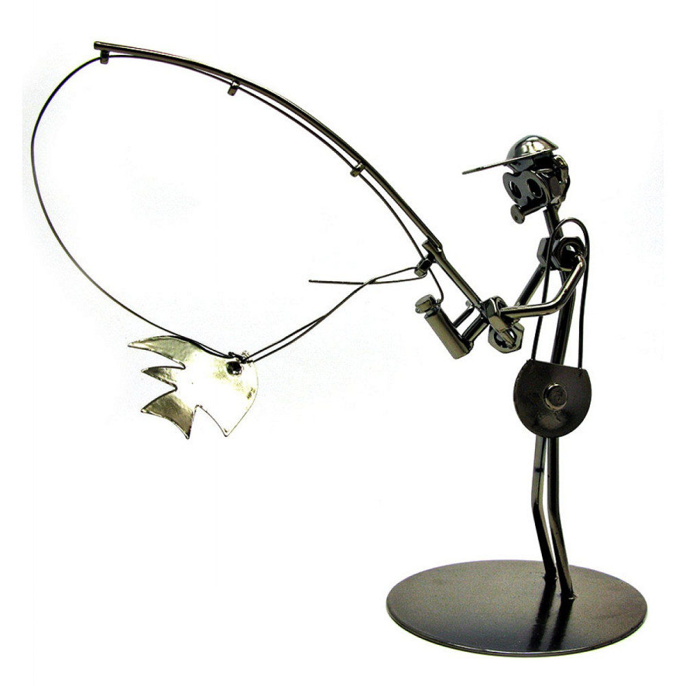 Статуэтка техно-арт Рыбак Киев - изображение 1