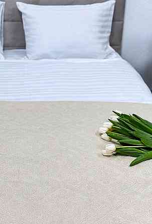 Ecotton Покривало Ecotton Pique 180х230 см натуральне молочний Natural в крафтовій подарунковій Коломыя