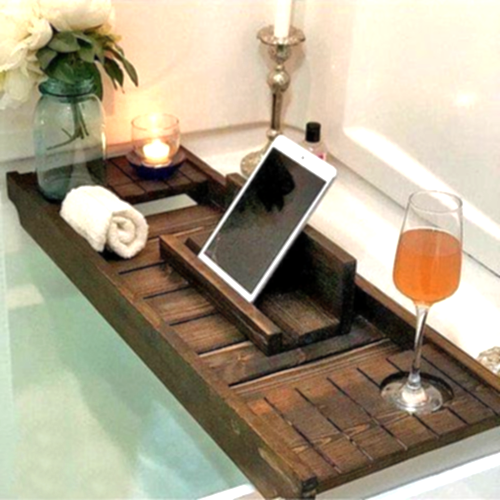 Столик полиця для ванної "Даруа" капучино Миколаїв - фото 1