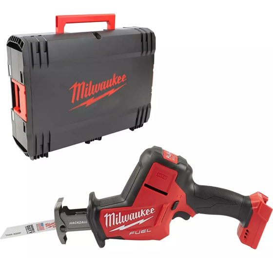 Пила шабельна акумуляторна MILWAUKEE, M18 FHZ-0X (каркас, полотно, HD кейс) Одеса