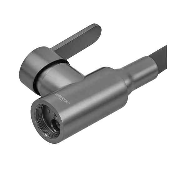 Змішувач для кухнi Zerix Eza-011-T Graphite Refl.Black (колір графіт+силіконовий вилив чорний) (ZX6145)   ( 21070 ) Харьков