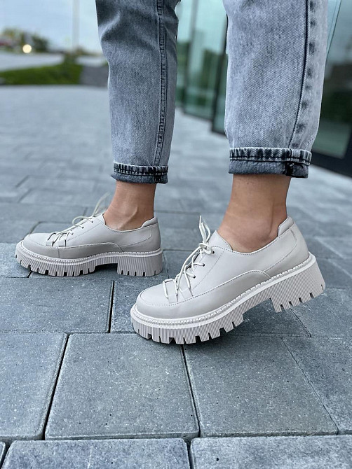 Olli Туфлі жіночі OLLI T-306-Астра кофе (весна-осінь, шкіра натуральна) (4792) Коломия - фото 10