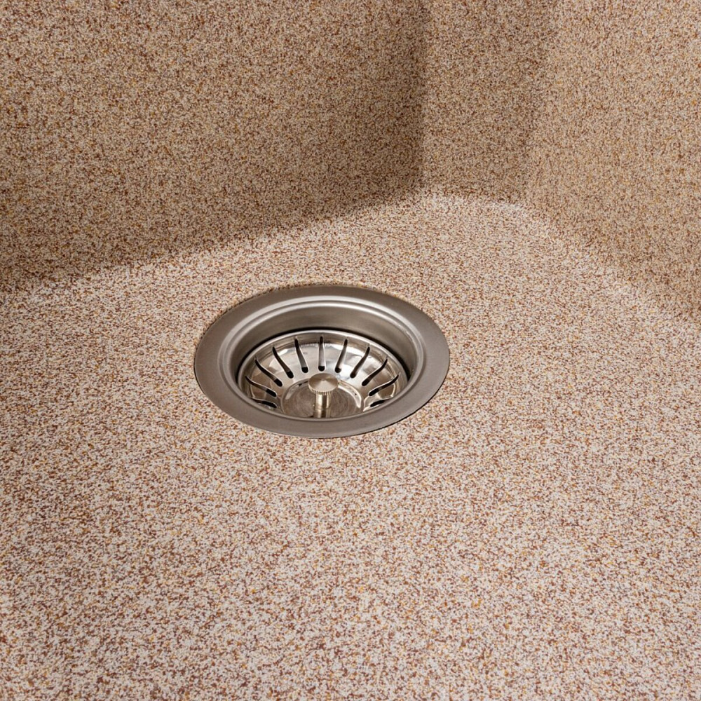 Мийка гранітна карамель VALESO VIATRIX 7950 (дві чаші, матова) Коломия - фото 6