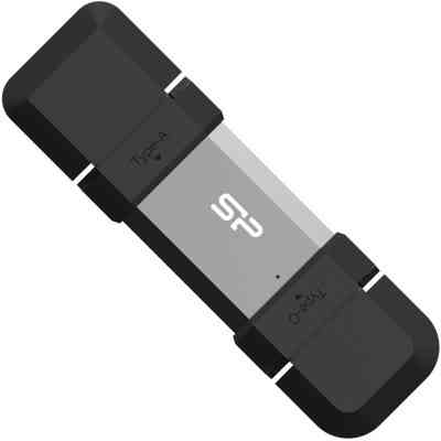 USB флеш накопитель Silicon Power USB 256G SILICON POWER usb3.2+TypeC Mobile C51 (SP256GBUC3C51V1S) Винница