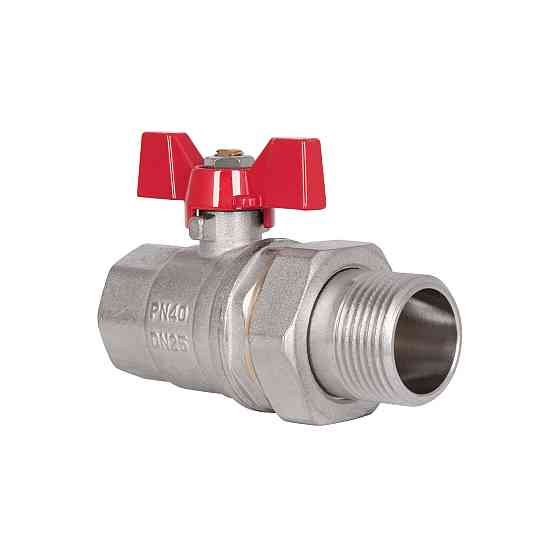 Кран кульовий "Американка" Thermo Alliance Standart 1" ВН прямий SD220W25 Київ