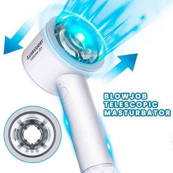 Чоловічий автоматичний мастурбатор на присосці TROUVAILLE Вінниця