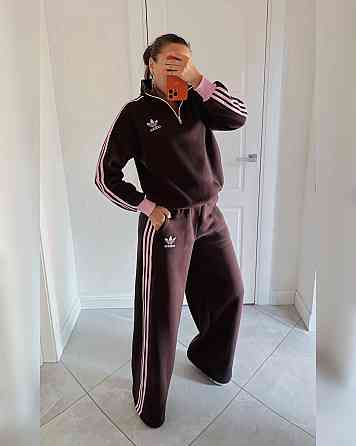 Женский теплый прогулочный костюм двойка с лампасами трехнить на флисе 48/52 Одесса