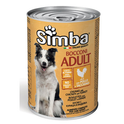 Консервы для собак Simba Dog Wet курица с индейкой 415 г (8009470009027) Винница - изображение 1