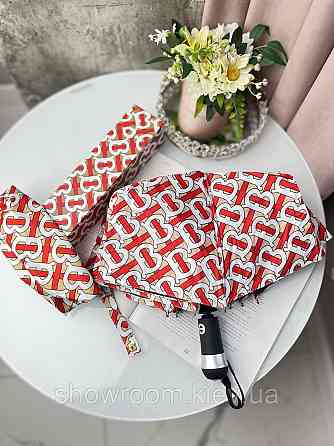 Женский брендовый зонтик Burberry (32014) Киев