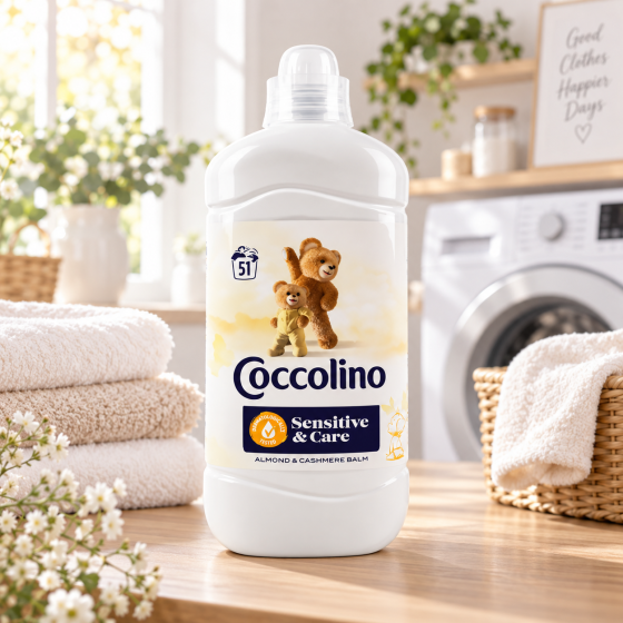 Coccolino кондиціонер концентрований догляд для чутливої шкіри з нотами мигдалю та кашеміровим бальзамом 1403 мл Київ
