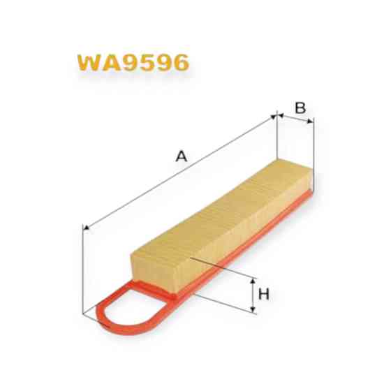 Фільтр Сітроен C3, C4 1.4-1.6VTI повітряний Мукачево