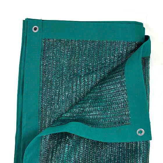 Сітка затіняюча 80% 6 м*6 м посилена з люверсами притіняюча сітка Дніпро