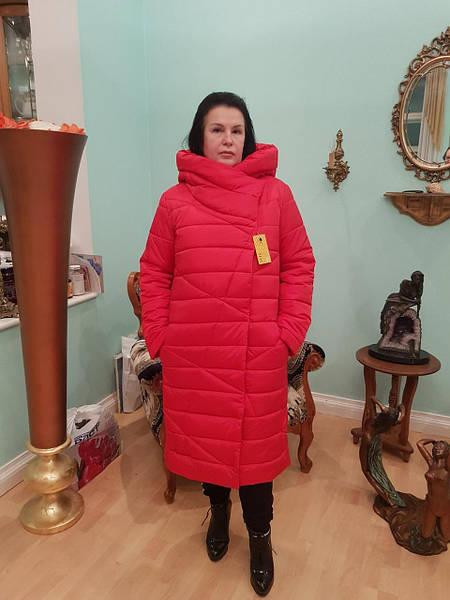 Жіноча подовжена зимова куртка пуховик Ковдра великих розмірів. 46-72р Київ - фото 2