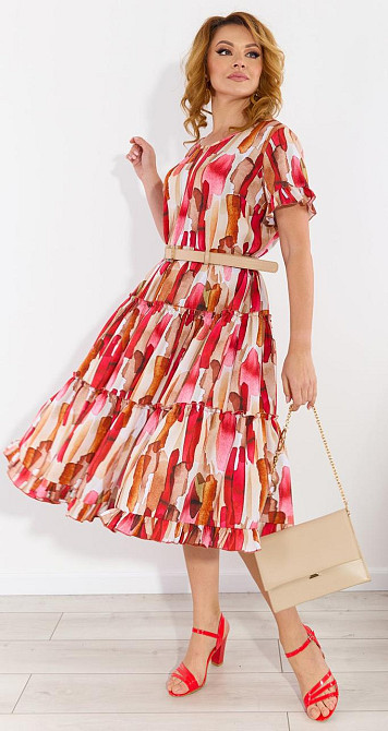 Лёгкое свободное платье (42) Киев - изображение 2