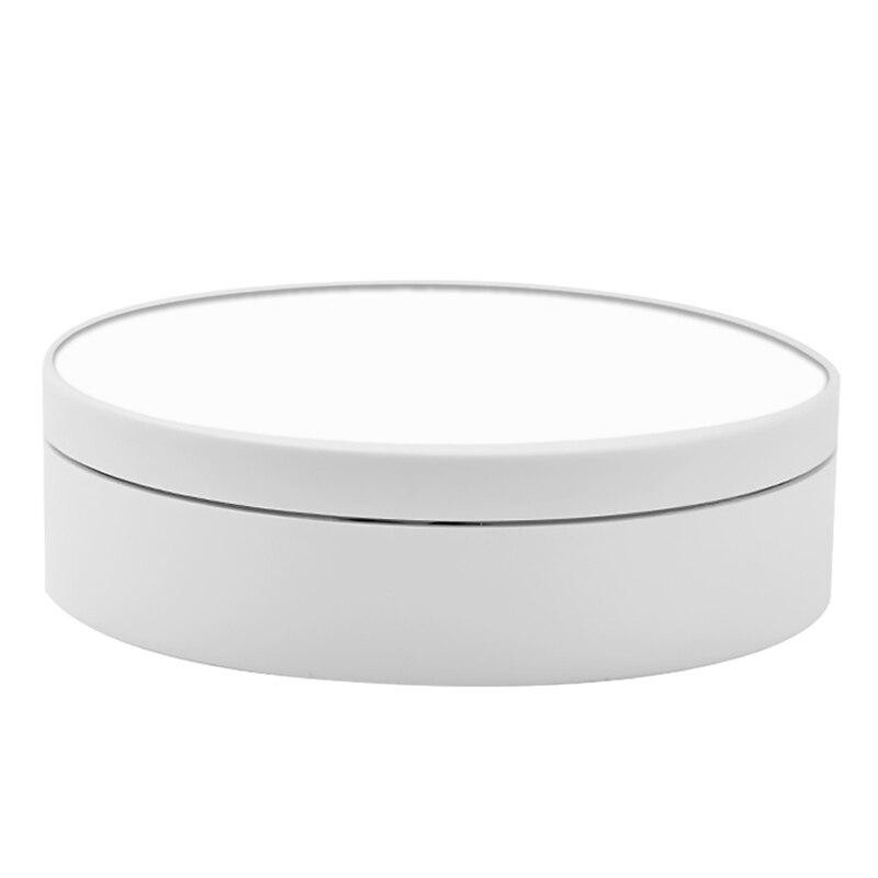 Стіл для предметного фото поворотний 12см 3кг білий дзеркальний Puluz DCA1358W Київ - фото 1