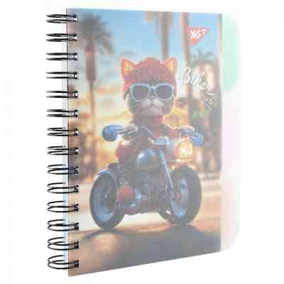 Блокнот Yes В6 Creative animals 144 листа пластиковая обложка (681979) Винница