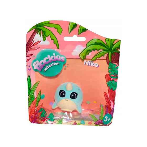 Колекційна іграшка-фігурка Нарвал Ніко Flockies S2 FLO0406 Вінниця