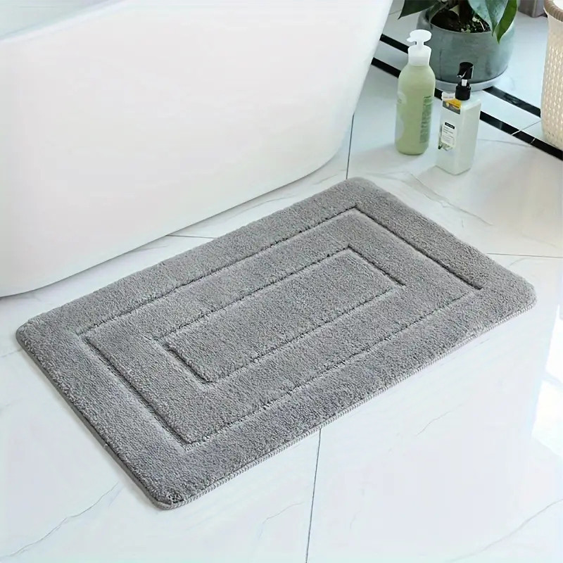 Коврик для ванной комнаты Lovely Svi прорезиненный - 50 x 80 см Серый (2565088) Киев - изображение 1