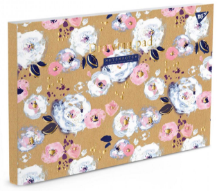 Альбом для малювання "Yes" клеєний А4 20арк 130459 100г/м білила+фол.золото "HOTCH POTCH" крафт, шт Київ - фото 1